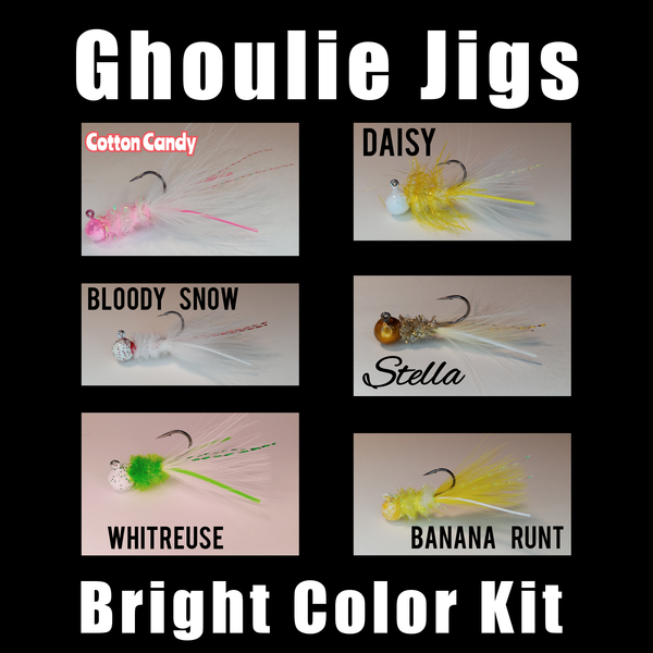 Bright Color kit (12 jigs total)