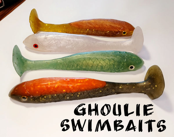 Ghoulie Jigs Weedless Swimbaits (2 per pack)
