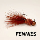 Dark Color SMALL jigs (2 PER PACK)