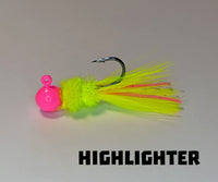 Bright color MEDIUM Jigs (1 per pack)