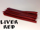 3" trout worms (10 per pack)