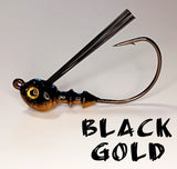 Weedless jig heads