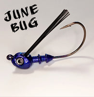 Weedless jig heads (2 pack)