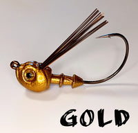 Weedless jig heads (2 pack)