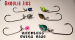 Weedless swing heads (2 per pack)