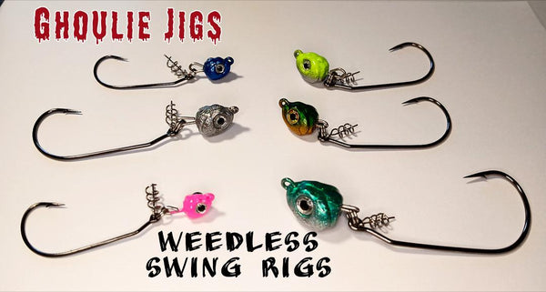 Weedless swing heads (2 per pack)