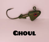 Ghoulie swimbait jig heads (2 per pack)