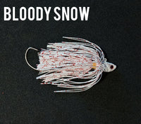 Weedless swing jigs
