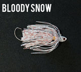 Weedless swing jigs