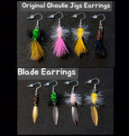 Ghoulie Jigs Earrings (2 per pack)