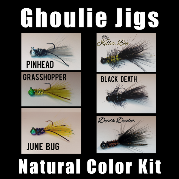 Natural Color kit (12 jigs total)