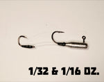 Ghoulie Jigs tube jig heads (small - large 2 per pack)