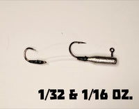 Ghoulie Jigs tube jig heads (small - large 2 per pack)