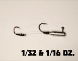 Ghoulie Jigs tube jig heads (small - large 2 per pack)