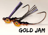 Weedless jig heads (2 pack)